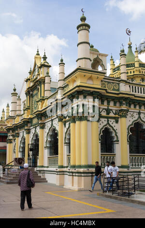 Abdul Gafoor Moschee, Little India, Singapur Stockfoto