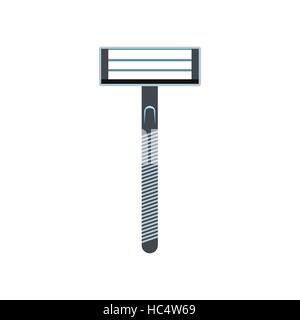 Rasiermesser-flach-Symbol Stock Vektor