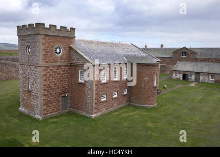 Die Kapelle aus dem 18. Jahrhundert in Fort George, Ardersier, in der Nähe von Inverness, Highland, Schottland, UK Stockfoto