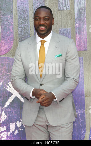 Suicide Squad Europapremiere im Odeon Leicester Square, London mit: Adewale Akinnuoye-Agbaje wo: London, Vereinigtes Königreich bei: 3. August 2016 Stockfoto