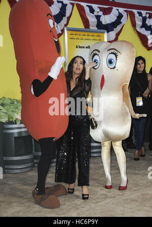 Film-Premiere von Wurst Party mit: Salma Hayek wo: Los Angeles, California, Vereinigte Staaten von Amerika bei: 10. August 2016 Stockfoto