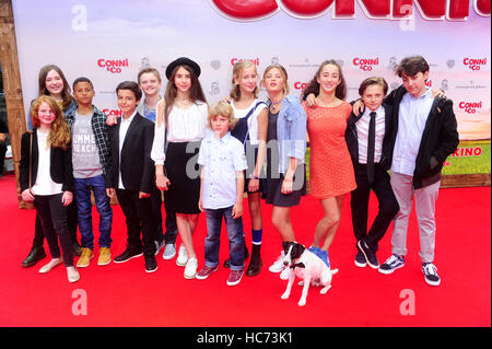 "Conni & Co" im Cinestar im Sonycenter in Berlin Premiere.  Mitwirkende: Gegossen wo: Berlin, Deutschland bei: 13. August 2016 Stockfoto