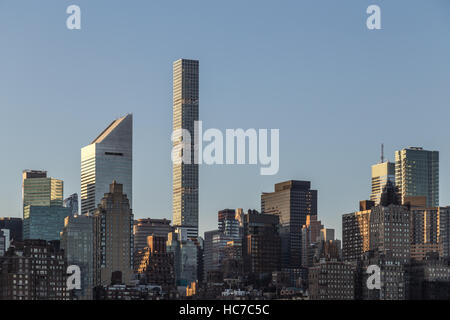 Wolkenkratzer in Midtown Manhattan in New York City Stockfoto