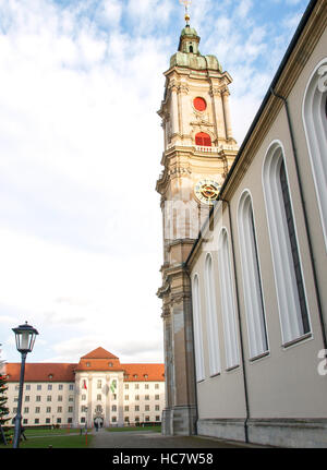 St. Gallen, Schweiz - 30. November 2016: Altstadt die mittelalterliche Stadt und die St.Gallo Kathedrale, Unesco. Die Stadt ist berühmt für seine Gericht Stockfoto