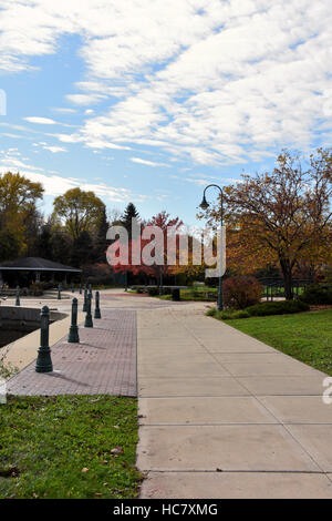 Cravath Seeufer Park in Whitewater, Wisconsin Stockfoto