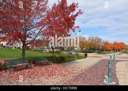 Cravath Seeufer Park in Whitewater, Wisconsin Stockfoto