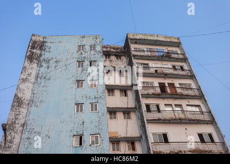 Wohnblock oder Wohnungen oder in Apartments, Panjim, Goa, Indien Stockfoto