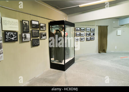 Volgograd, Russland - 2. November 2016. Museum der Erinnerung-Ort Gefangenschaft faschistischen Marschall Paulus im zweiten Weltkrieg Stockfoto