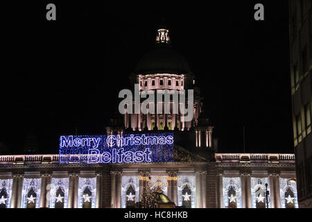 Weihnachten in Belfast Stockfoto