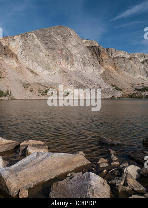 See-Marie, Snowy Range, Wyoming. Stockfoto