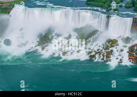 Blick auf die Niagara Fälle Stockfoto