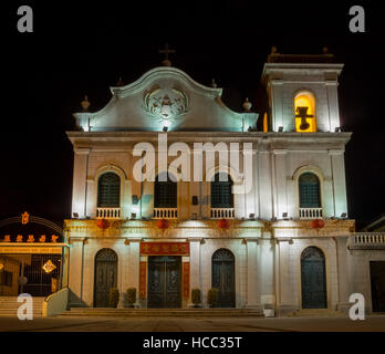 Macau, JAN 30: Das berühmte Erbe - St. Lazarus Kirche am 30. Januar 2016 in Macau Stockfoto