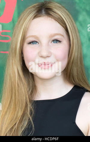 "Kubo und die beiden Zeichenfolgen" Premiere mit: Ella Anderson wo: Universal City, Kalifornien, Vereinigte Staaten, wann: 15. August 2016 Stockfoto