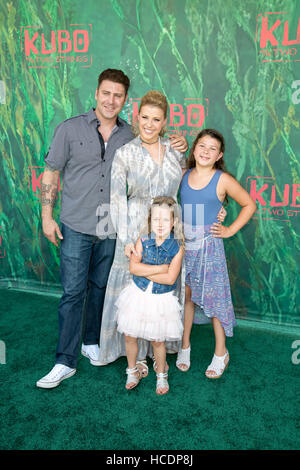 "Kubo und die beiden Zeichenfolgen" Premiere mit: Jodie Sweetin Where: Universal City, Kalifornien, Vereinigte Staaten, wann: 15. August 2016 Stockfoto