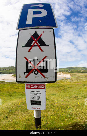 Zeichen-Gerste-Bucht Stockfoto