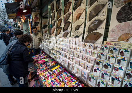 Souvenir-Shop in Insa-Dong, Jongno-gu, Seoul, Korea Stockfoto