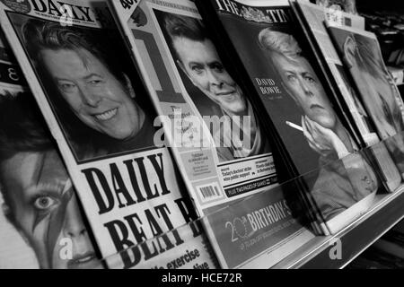 David Bowie-Tod Stockfoto