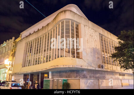 Art-Deco-Kino Batalha, 1944-1947 von Artur Andrade, Praça da Batalha, Porto, Portugal Stockfoto