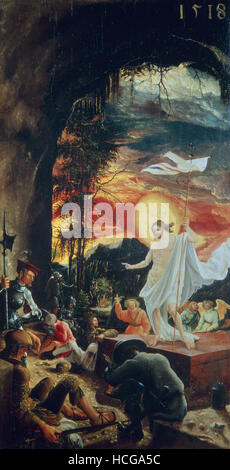 Albrecht Altdorfer - Die Auferstehung Christi - 1518 Stockfoto