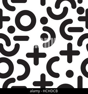 Geometrische nahtlose Muster Stock Vektor