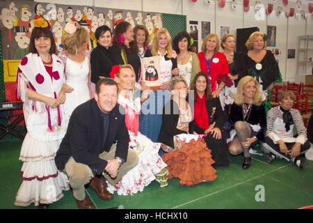 Baroness Thyssen, Carmen Cervera bei ihrem Besuch der Benefico Nuevo Futuro Rake in Madrid, Spanien auf Freitag, 25. November 2016 Stockfoto