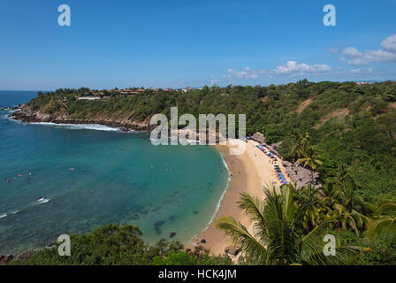 Playa Carrizalillo, Puerto Escondido, Mexiko Stockfoto