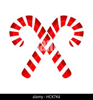 Traditionelle Weihnachten Süßigkeiten Stock Vektor