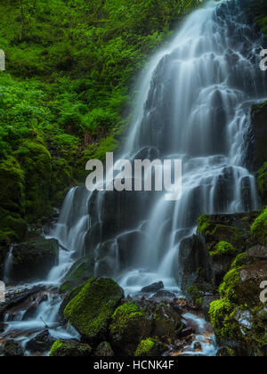 Die schöne Fee verliebt sich in die Columbia River Gorge, Oregon Stockfoto