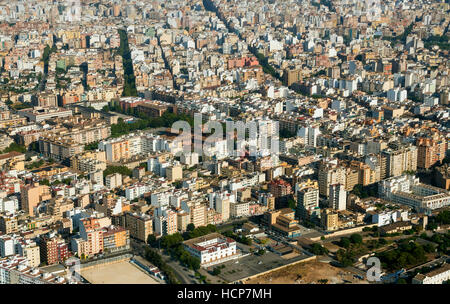 Luftaufnahme, Palma De Mallorca, Mallorca, Balearen, Spanien Stockfoto