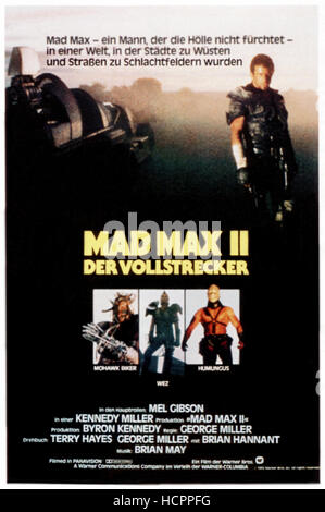 THE ROAD WARRIOR (aka MAD MAX 2: THE ROAD WARRIOR), Emil Minty, Mel