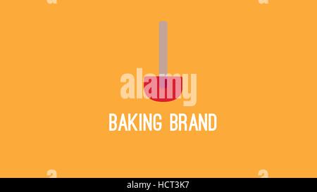 Backen vektor Logo. Bäckerei Symbol Stock Vektor