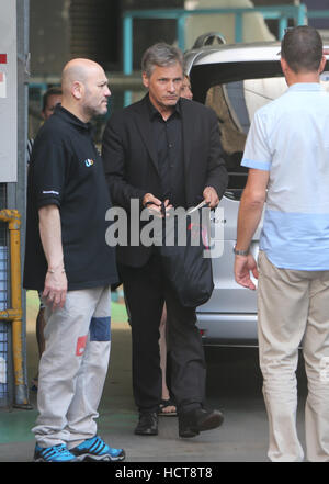 Viggo Mortensen außerhalb ITV Studios mit: Viggo Mortensen wo: London, Vereinigtes Königreich bei: 17. August 2016 Stockfoto