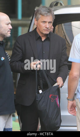 Viggo Mortensen außerhalb ITV Studios mit: Viggo Mortensen wo: London, Vereinigtes Königreich bei: 17. August 2016 Stockfoto