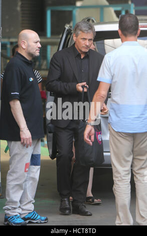 Viggo Mortensen außerhalb ITV Studios mit: Viggo Mortensen wo: London, Vereinigtes Königreich bei: 17. August 2016 Stockfoto