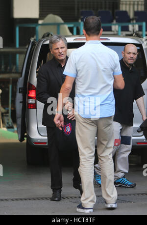 Viggo Mortensen außerhalb ITV Studios mit: Viggo Mortensen wo: London, Vereinigtes Königreich bei: 17. August 2016 Stockfoto