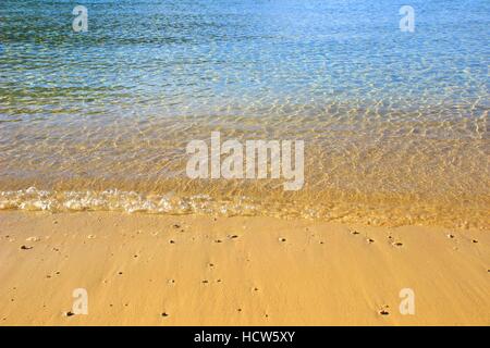 Schönen Sandstrand in Prapratno auf der Halbinsel Peljesac in Kroatien. Stockfoto