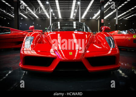 Ein Ferrari Enzo Gosford Motor Museum in der NSW Central Coast, Australien Stockfoto