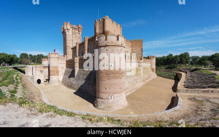 Castillo De La Mota in Medina del Campo, Kastilien, Spanien Stockfoto