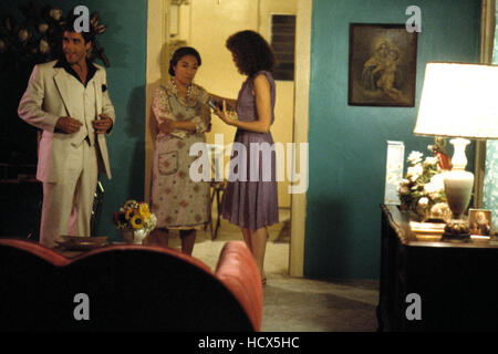 SCARFACE, Miriam Colon, Mary Elizabeth Mastrantonio, Al Pacino, 1983