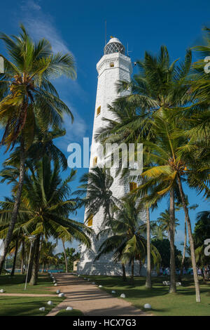 Dondra Head Lighthouse in Matara Bezirk der Südprovinz. Sri Lanka Stockfoto