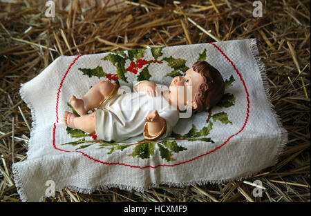 Heiligen Krippe, Jesus ist geboren!, Weihnachten, Kroatien, 17 Stockfoto