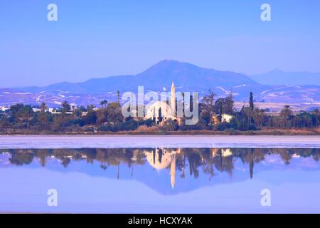 Hala Sultan Tekke, Larnaka, Zypern, östlichen Mittelmeer Stockfoto