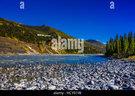 Horseshoe Lake Trail, Denali National Park, Alaska, USA Stockfoto