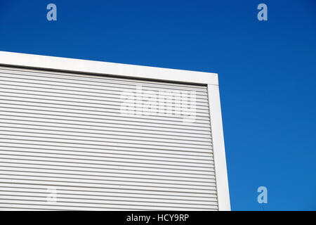 Details der Aluminium-Fassade und panels Stockfoto