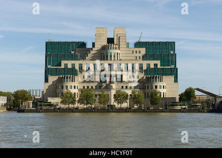 Secret Intelligence Service Gebäude in London für MI6 Stockfoto