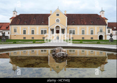 Old Schleißheim Palace in Oberschleißheim, einem Vorort von München, Bayern, Deutschland, Europa Stockfoto