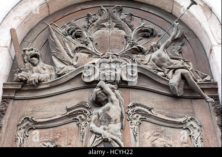 Schloss Schleißheim in Oberschleißheim, einem Vorort von München, Bayern, Deutschland, Europa Stockfoto