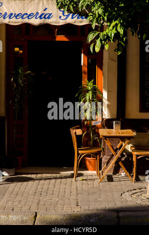 Die colofrul Straßen von Sevilla, Spanien Stockfoto