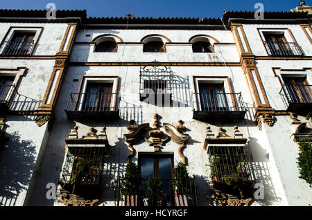 Die colofrul Straßen von Sevilla, Spanien Stockfoto