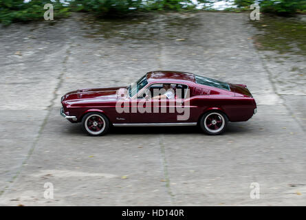 Klassische amerikanische Sportwagen Ford Mach 1 Mustang GT Stockfoto